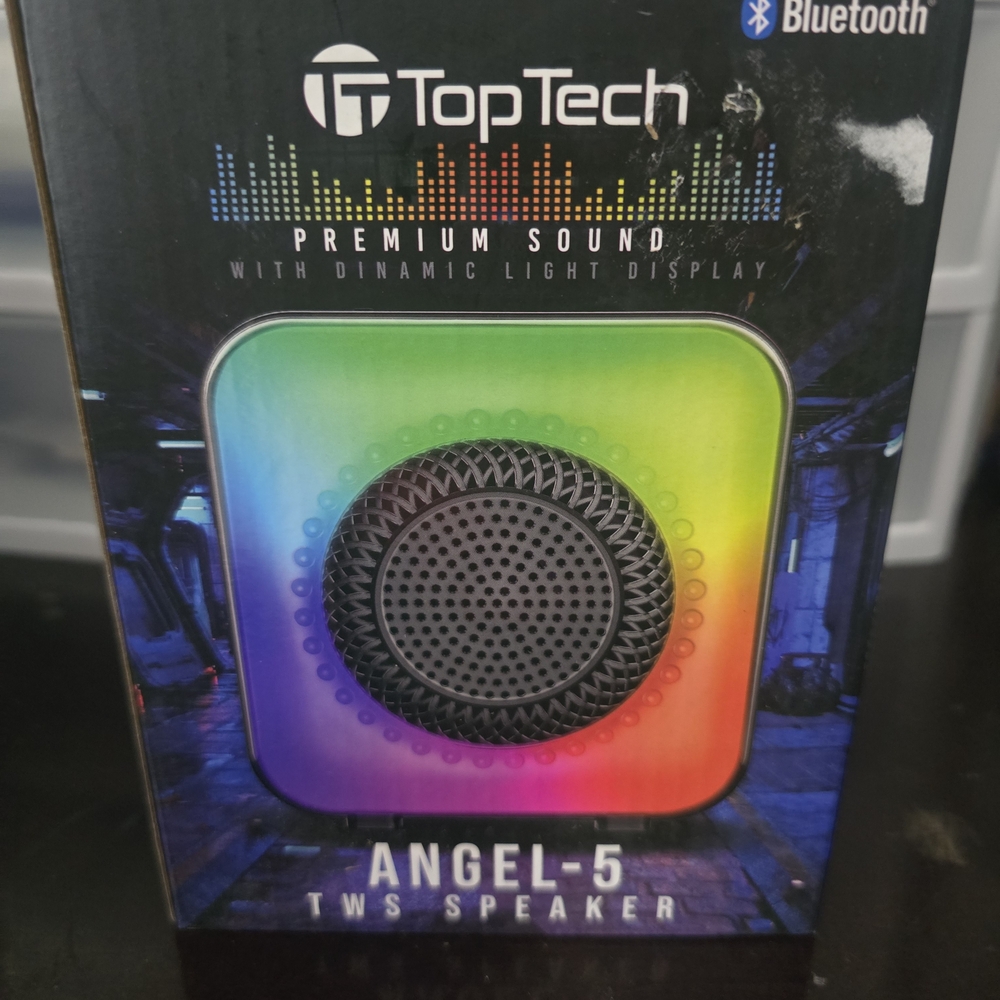 Angel-5 Bluetooth Speaker with Colorful Light Display